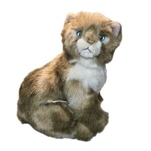 Vintage Russ Berrie Caress Soft Pets Cat #6426 NWT 1980s Stuffed Animal Plush